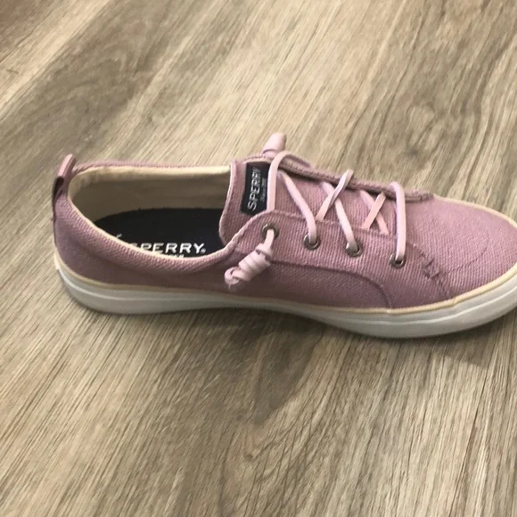Sperry Crest Hemp Lavender Shoes - Picture 5 of 7